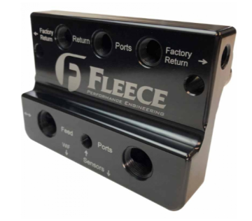 Fleece Performance 2010-2018 4th Gen Dodge/Cummins Fuel Distribution Block