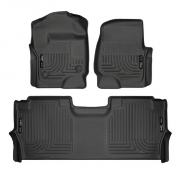 Husky Liners Weatherbeater Floor Liners 17-22 Ford F-250/F-350