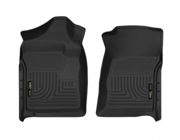 Husky Liners Weatherbeater Floor Liners 2007.5-2014 GM Silverado/Sierra 2500/3500