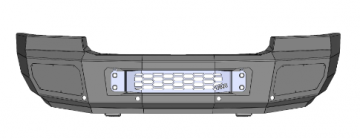 Flog Industries 11-14 Sierra 2500/3500 Front Bumper