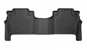 Husky Liner Black Weatherbeater 2nd Seat Floor Liner 2016-2019 Nissan Titan XD (Crew Cab)