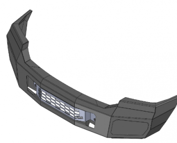 Flog Industries 05-07 Ford F-250/F-350 Front Bumper