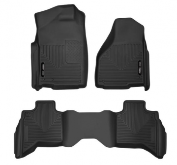 Husky Liners X-Act Contour Floor Liners- 2003-2009 Dodge 2500/3500 Extended Cab