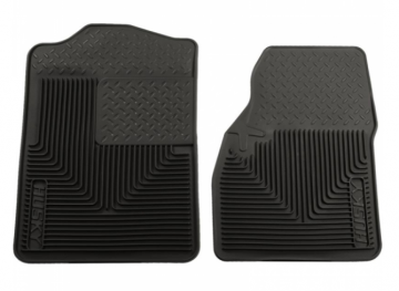 Husky Liners Heavy Duty Front Floor Mats-Black