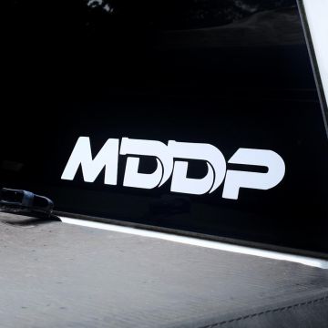 MDDP White Decal