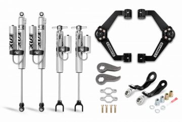 Cognito 3-Inch Premier Leveling Kit with Fox PSRR 2.0 Shocks for 11-19 Silverado/Sierra 2500/3500 2W