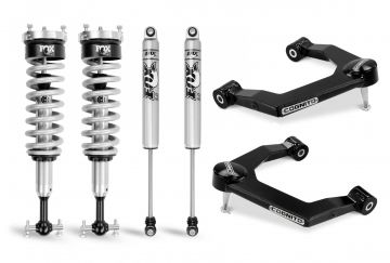 Cognito 3-Inch Performance Leveling Kit With Fox PS Coilover 2.0 IFP Shocks for 19-21 Silverado/Sier