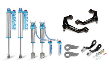 Cognito 3-Inch Leveling Kit w/ King 2.5 Reservoir Shocks 11-19 Silverado Sierra 2500/3500 2WD/4WD