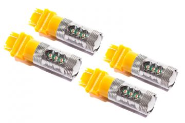 Diode Dynamics 3157 LED Bulb XP80 LED Amber Set of 4