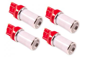 Diode Dynamics 7443 LED Bulb HP48 LED Red Set of 4