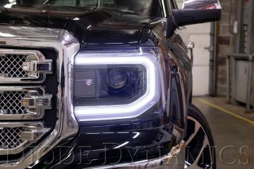 Diode Dynamics GMC Sierra LED Halos Switchback 16-18 Sierra 1500