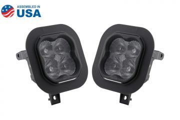 Diode Dynamics SS3 LED Fog Light Kit for 2011-2016 Ford Super Duty F-250/F-350 White SAE/DOT Fog Max