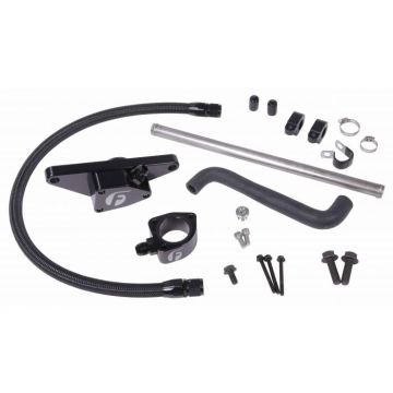 Fleece Performance  Cummins Coolant Bypass Kit 003-05 Auto Trans with Stainless Steel Braided Line