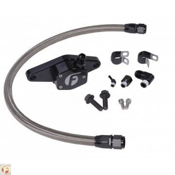 Fleece Performance Cummins Coolant Bypass Kit 12V 94-98 with Stainless Steel Braided Line