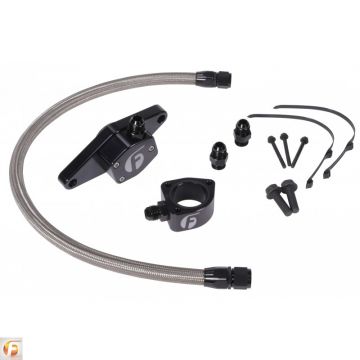 Fleece Performance Cummins Coolant Bypass Kit VP 98.5-02 with Stainless Steel Braided Line