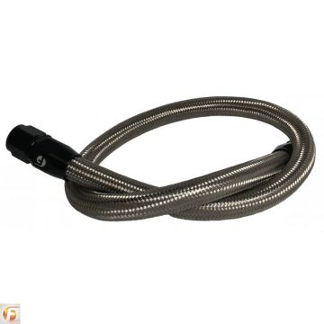 Fleece Performance 39.50 Inch 12 Valve Cummins Coolant Bypass Hose Stainless Steel Braided