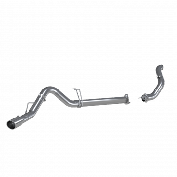 MBRP 11-14 Ford 6.7L F-250/350/450 4in Filter Back Single Side Exit Alum and Down Pipe Exhaust