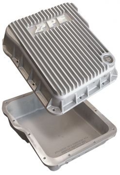 PPE Low Profile Aluminum Transmission Pan (Raw) - 01-19 GM 6.6L Duramax (Allison 1000/2000/2400)