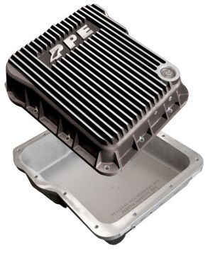 PPE Low Profile Aluminum Transmission Pan (Brushed) - 01-19 GM 6.6L Duramax (Allison 1000/2000/2400)