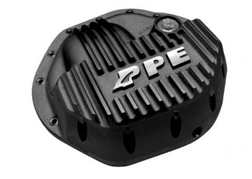 PPE Heavy Duty Cast Aluminum Front Differential Covers - 11-22 GM 2500-Black