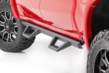 Rough Country SRX2 Adj Aluminum Step Crew Cab | Chevy/GMC 1500/2500HD (19-24)