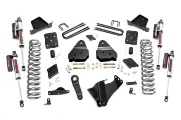 Rough Country 4.5 Inch Suspension Lift Kit Vertex 15-16 F-250 4WD w/o Overloads