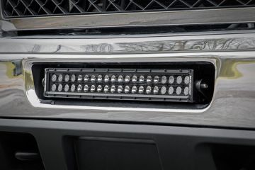 Rough Country Chevrolet 20 Inch LED Light Bar Hidden Bumper Mounts 11-14 Silverado 2500HD