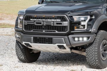 Rough Country Ford 30 Inch LED Hidden Grille Kit Black Series 17-20 F-150 Raptor