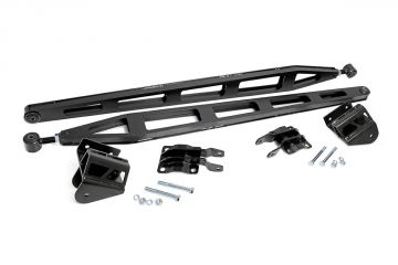 Rough Country Nissan Traction Bar Kit 6 Inch Lift 16-24 Titan XD Crew Cab 4WD