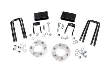 Rough Country 2 Inch Leveling Lift Kit 16-23 Titan XD 2WD/4WD Rough Country-Aluminum Finished