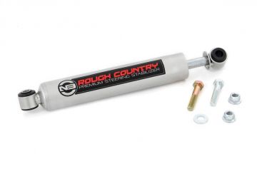 Rough Country Nissan N3 Steering Stabilizer 16-24 Titan XD