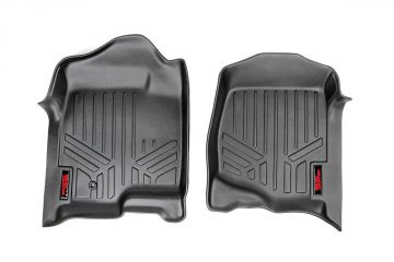 Rough Country Heavy Duty Floor Mats Front Bucket Seats-07-13 Silverado/Sierra