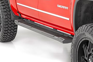 Rough Country HD2 Running Boards 07-19 Silverado/Sierra Ext. Cab