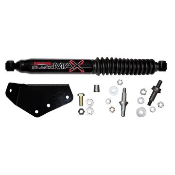 SkyJacker Steering Stabilizer Single Kit Black  Single Kit For Use w/6 Inch Lift