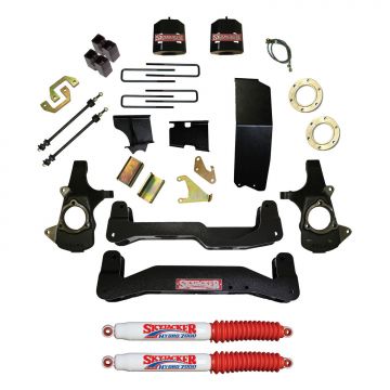 SkyJacker Suspension Lift Kit 14-17 Silverado/Sierra 1500w/Shock 6-7 Inch Lift Incl. Front Spacers B