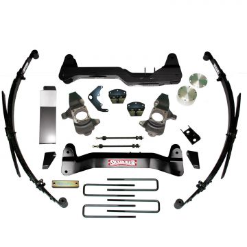 SkyJacker Suspension Lift, 4WD, 6.0 in. Front/6.0 in. Rear, Chevy, GMC, Pickup, Kit