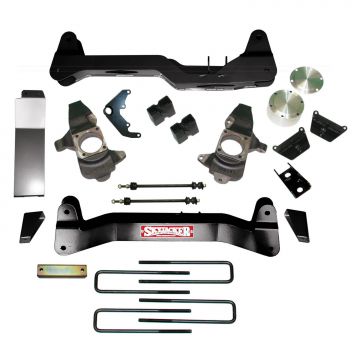 Skyjacker Lift Kit 6 Inch Lift 01-10 Silverado/Sierra 2500 HD Includes Rear Blocks Knuckles Torsion 