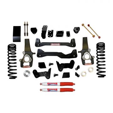 SkyJacker Suspension Lift Kit w/Shock Nitro Shocks 6 Inch Lift 14-17 Ram 1500 Skyjacker