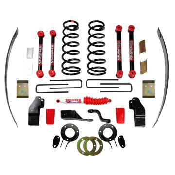 SkyJacker Suspension Lift, 4WD, 4.0-5.0 in. Front/Leveled Rear, Dodge, Pickup, Kit