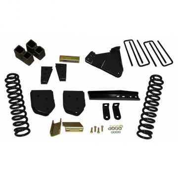 SkyJacker Suspension Lift, Coil Spring, Spacer, Shocks, 4 in. Front, 4 in. Rear, Ford, Kit