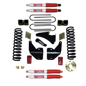 SkyJacker Suspension Lift Kit w/Shock 5.5-6 Inch Lift 13-19 Ram 3500 Incl. Front Coil Springs Rear B