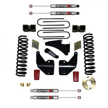 SkyJacker Suspension Lift Kit w/Shock M95 Performance Shocks 6 Inch Lift 13-19 Ram 3500 Incl. Front 