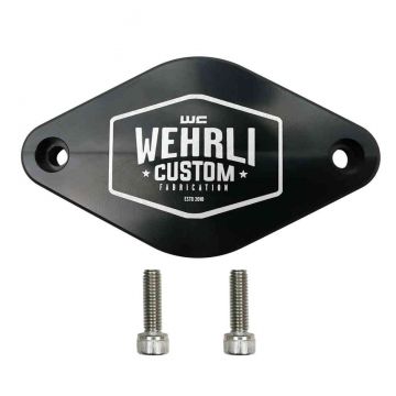 WCFab 2011-2016 LML Duramax Turbo Resonator Billet Block Off Plate