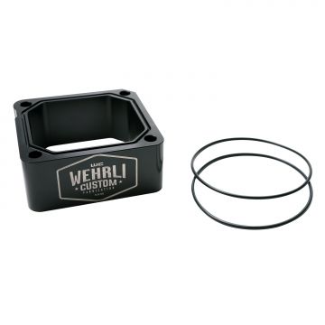 WCFab 1998.5-2007 5.9L Cummins Intake Grid Heater Delete Kit Single Stage Powder Coating