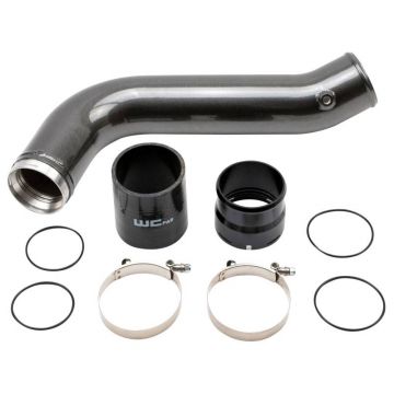 WCFab 2020-Present L5P Duramax Passenger Side 3.5 Inch Intercooler Pipe Single Stage