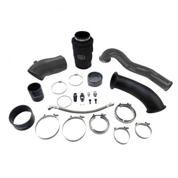 WCFab 2004.5-2007 5.9 Cummins S400 Turbo High Mount 2nd Gen Swap Kit Single Stage Powder Coati