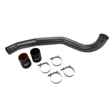 WCFab 2017-2019 L5P Duramax Driver Side 3 Inch Intercooler Pipe Single Stage Powder Coating