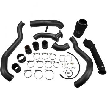 WCFab 2001-2004 LB7 Duramax High Flow Intake Bundle Package Single Stage Powder Coating